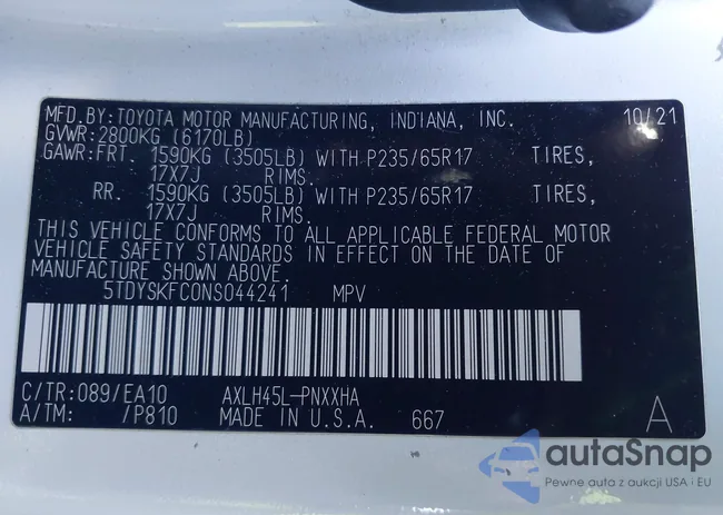 5TDYSKFC0NS044241: 44392726