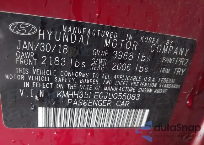 KMHH35LE0JU055083: 44393859