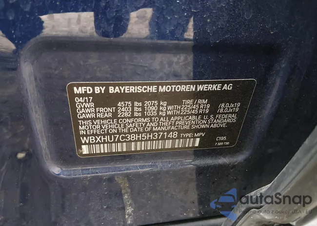 WBXHU7C38H5H37148: 44393894