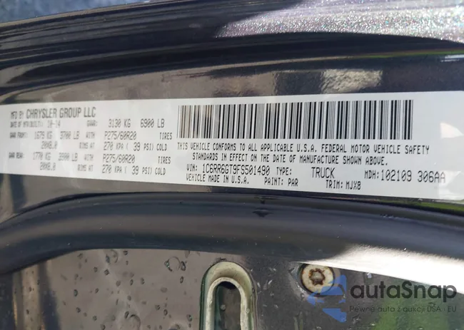 1C6RR6GT9FS501490: 44394036