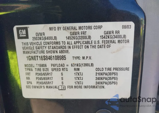 1GNET16S846108985: 44394269