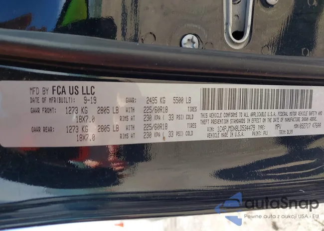 1C4PJMDN8LD534479: 44394380