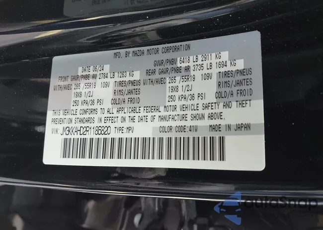 JM3KKAHD2R1186820: 44394411