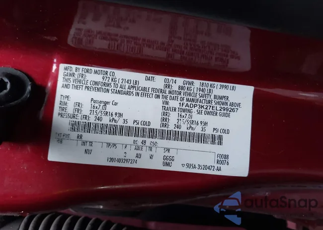 1FADP3K27EL299267: 44393482