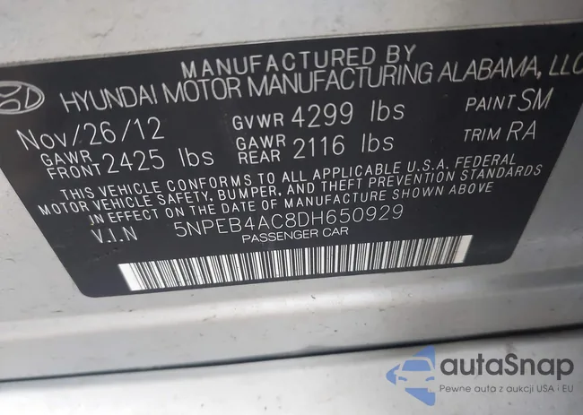 5NPEB4AC8DH650929: 44393487