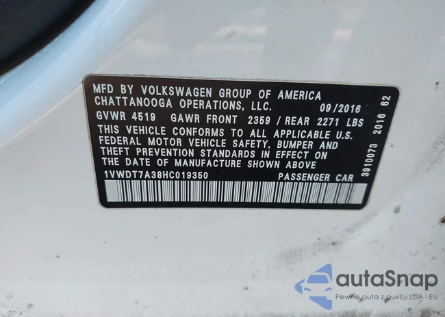 1VWDT7A38HC019350: 44393678