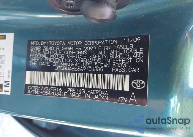 JTDBU4EE6A9104885: 44394975