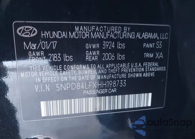 5NPD84LFXHH198733: 44395056