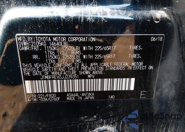 JTMBFREV0JJ239351: 44395117