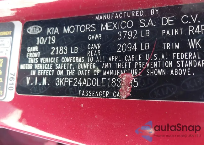 3KPF24AD0LE183165: 44394503