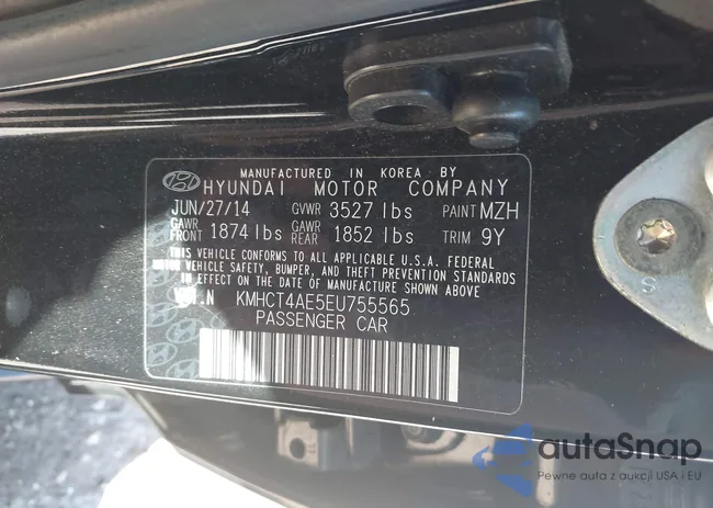 KMHCT4AE5EU755565: 44394690