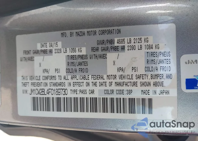 JM1CW2BL4F0189730: 44395877