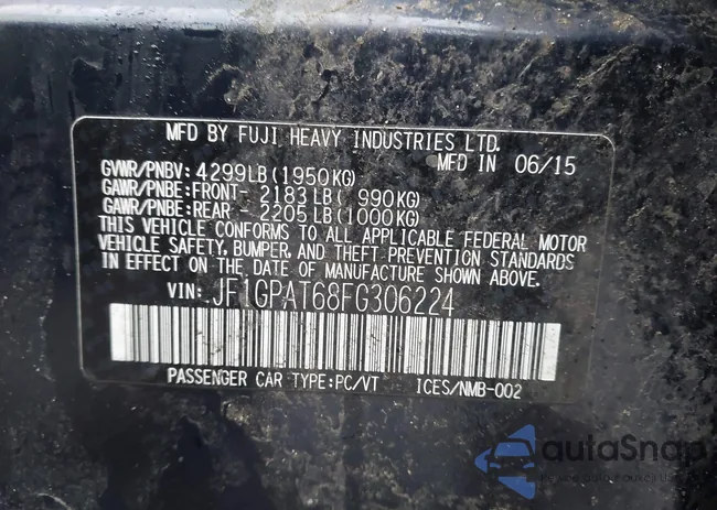 JF1GPAT68FG306224: 44395973