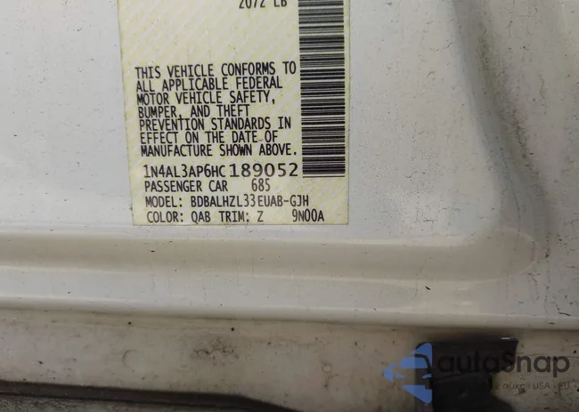 1N4AL3AP6HC189052: 44396085