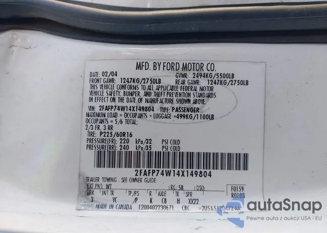 2FAFP74W14X149804: 44396089