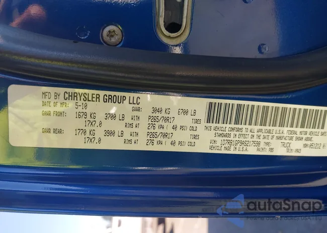 1D7RB1GP9AS217598: 44396144