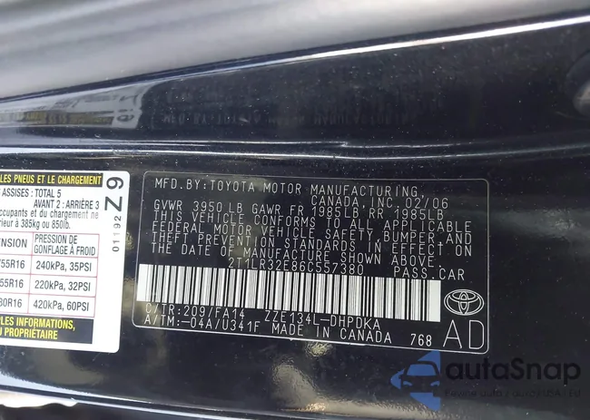 2T1LR32E86C557380: 44396170