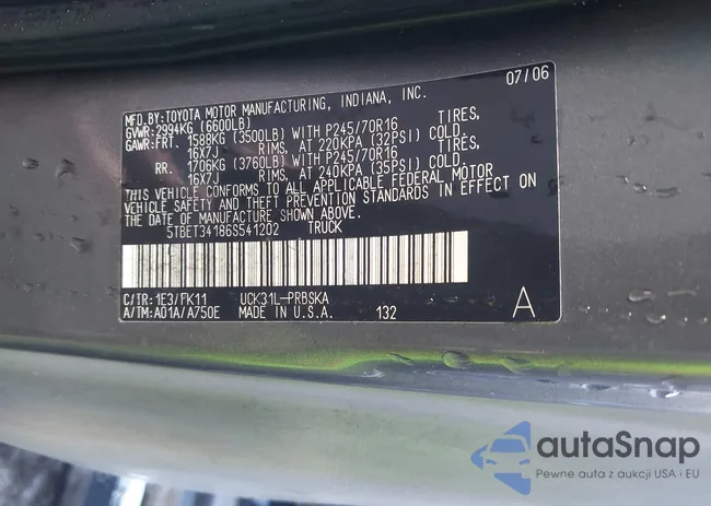 5TBET34186S541202: 44396234