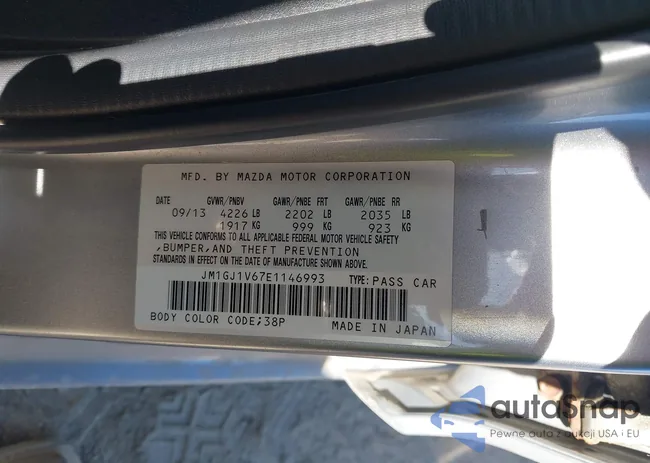 JM1GJ1V67E1146993: 44396357