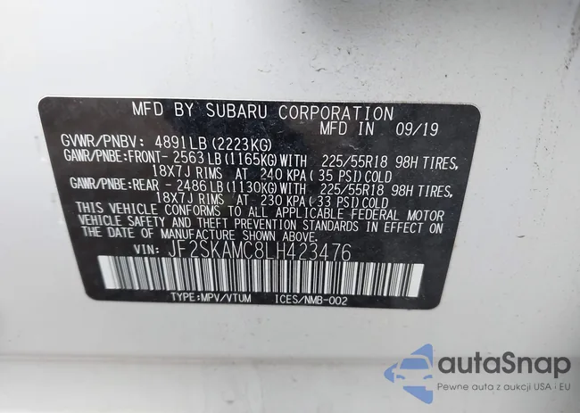 JF2SKAMC8LH423476: 44395534