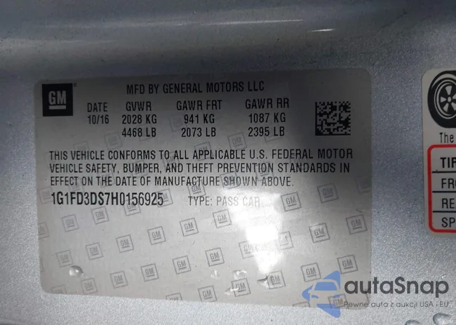 1G1FD3DS7H0156925: 44397013