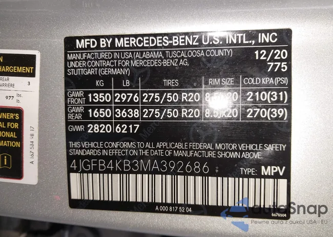 4JGFB4KB3MA392686: 44397104