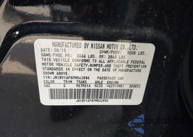 JN1BY1AP6FM542694: 44397238