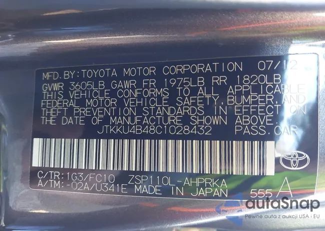 JTKKU4B48C1028432: 44396491