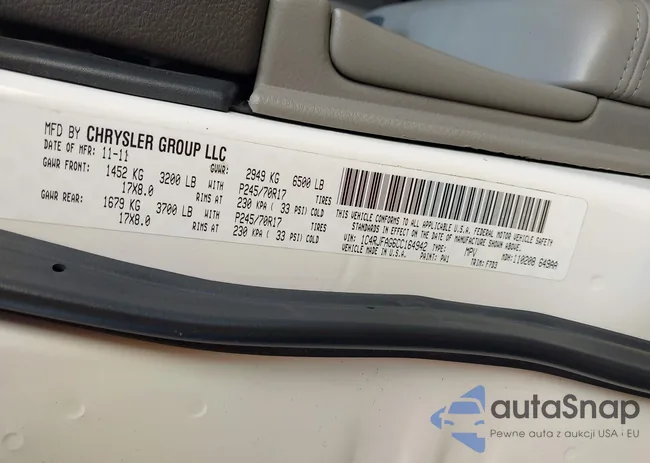 1C4RJFAG6CC164942: 44396520