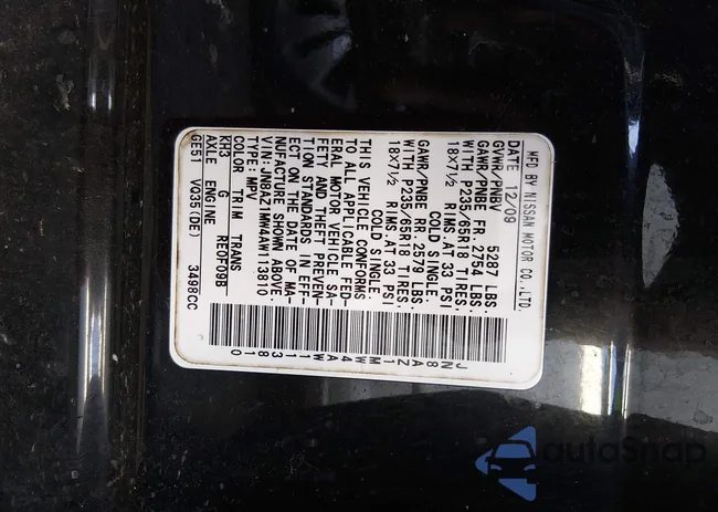 JN8AZ1MW4AW113810: 44396574