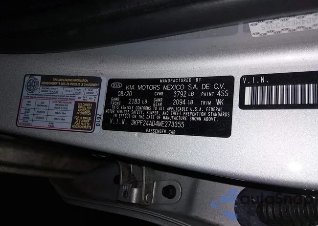 3KPF24AD4ME273355: 44396714