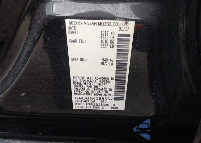 1N4AL3AP9HC188557: 44397894