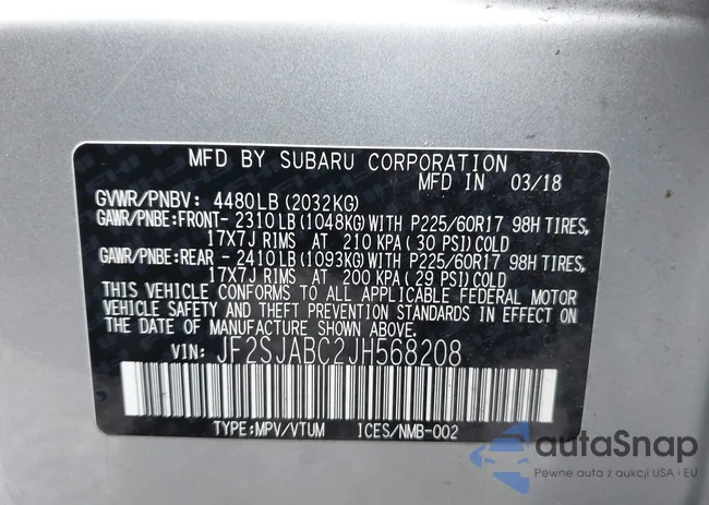 JF2SJABC2JH568208: 44398022