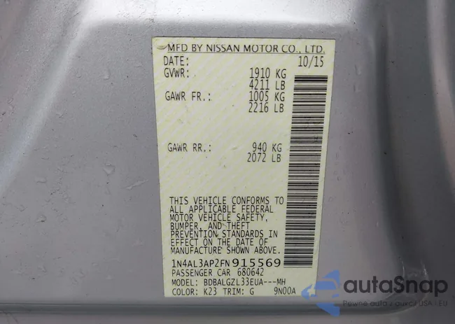 1N4AL3AP2FN915569: 44398088