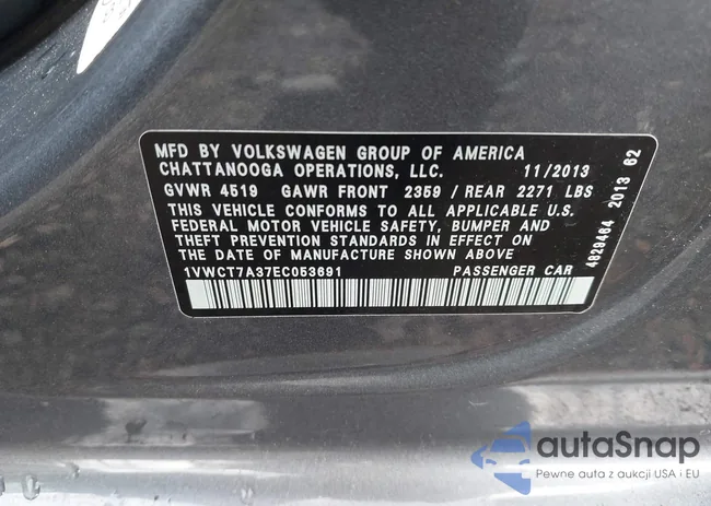 1VWCT7A37EC053691: 44398199