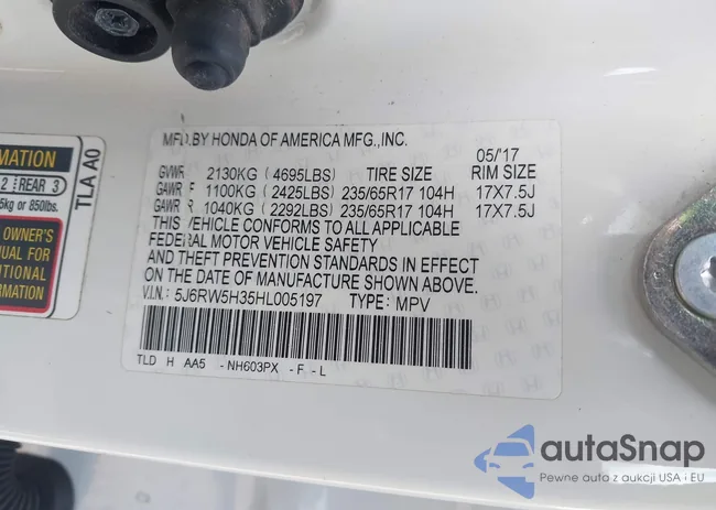 5J6RW5H35HL005197: 44397503