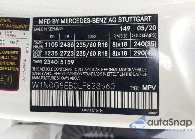 W1N0G8EB0LF823560: 44398853