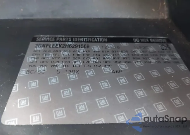 2GNFLEEK2H6291569: 44398872