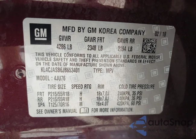 KL4CJASB6JB653401: 44399168