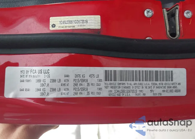 1C4NJDBB1GD673519: 44399172