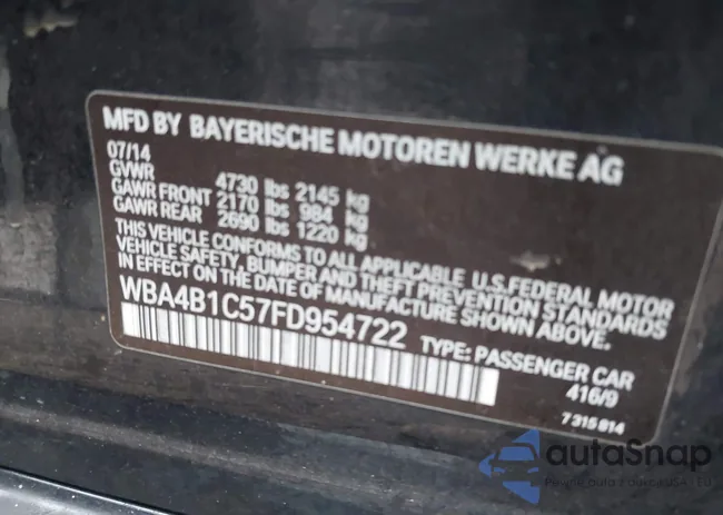 WBA4B1C57FD954722: 44399178