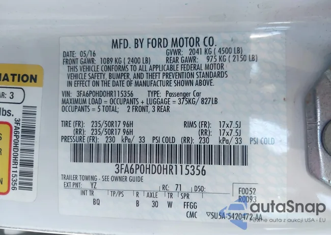 3FA6P0HD0HR115356: 44399283