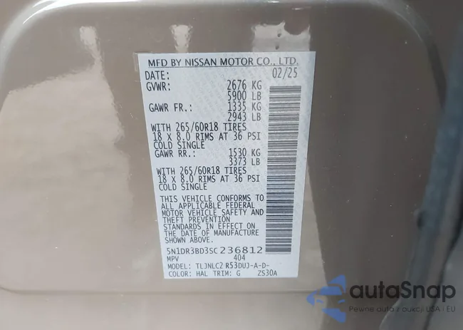 5N1DR3BD3SC236812: 44399354