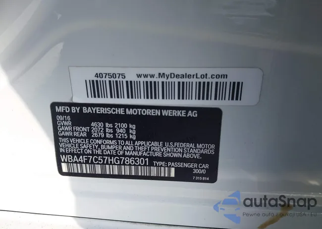 WBA4F7C57HG786301: 44399418