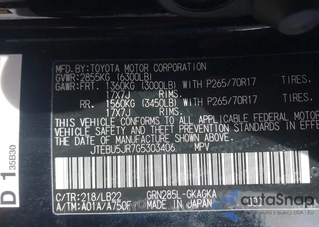 JTEBU5JR7G5303406: 44398476