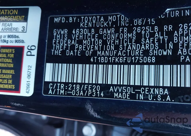 4T1BD1FK6FU175068: 44398658