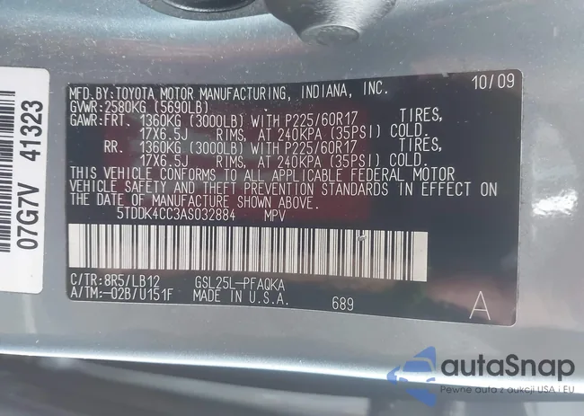 5TDDK4CC3AS032884: 44398754