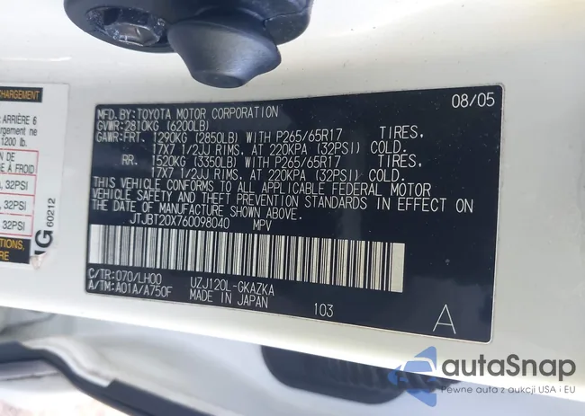 JTJBT20X760098040: 44399884