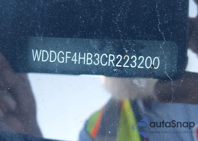 WDDGF4HB3CR223200: 44400132