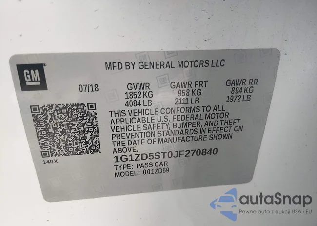 1G1ZD5ST0JF270840: 44399472